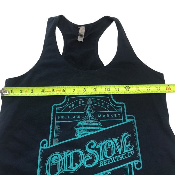 Tank Top Blue Pike Place Old Stove Brewing Size Women's Medium.  Racerback - Picture 6 of 6